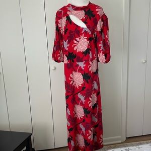 Eloquii red print dress